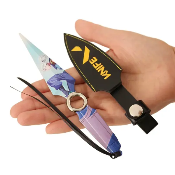 Valorant JETT Kunai 17cm Metal Replica - Image 6