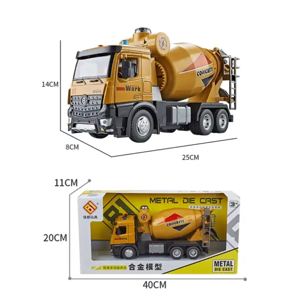 Big Alloy Engineering Diecast Vehicles Set for Kids - Image 6