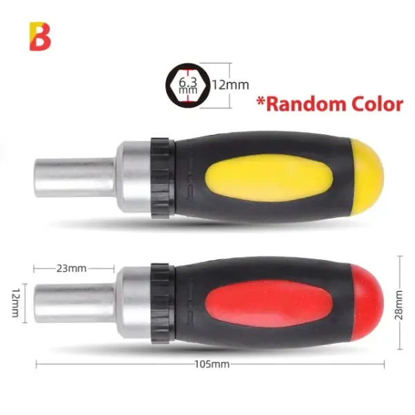 Multifunction 6.35mm Magnetic Bit Driver Set - Image 15