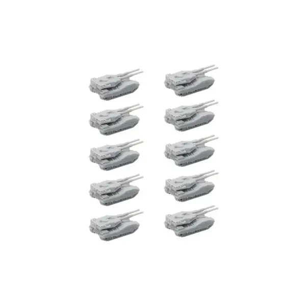 10PCS TYPE 61 MBT Resin Model Tank Set - Image 10