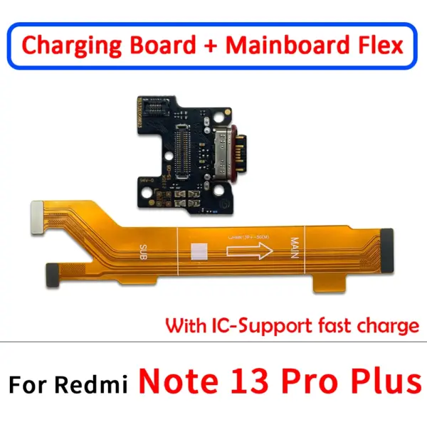 Xiaomi Redmi Note 13 Pro USB Charging Port Flex Cable - Image 8