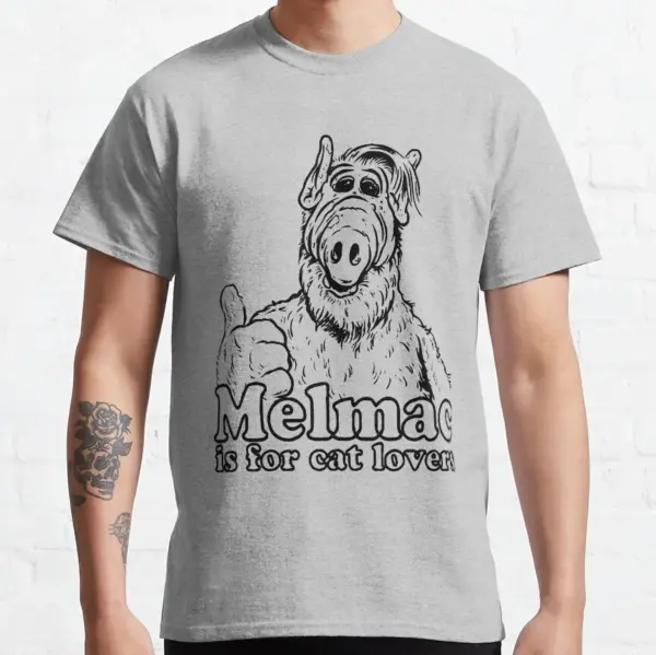 Retro ALF Graphic Tee for Cat Lovers - Image 2