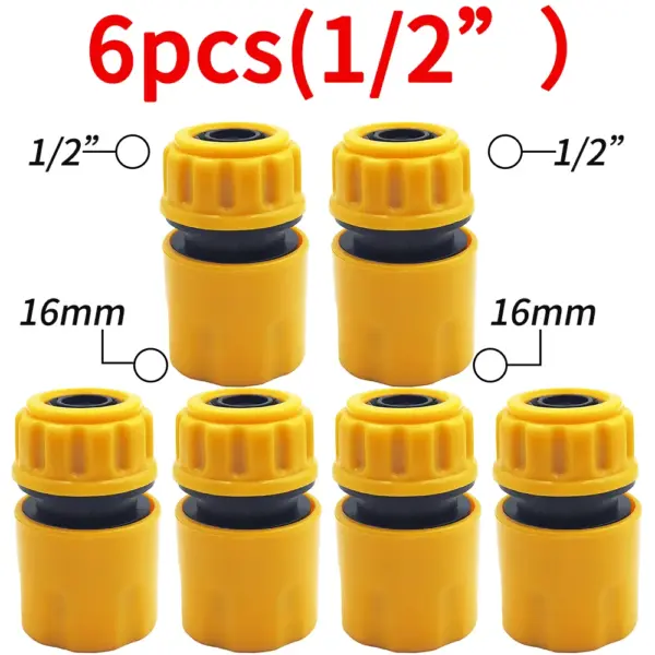 6PCS Garden Hose Repair Connectors 3/4 1/2 inch - Image 10