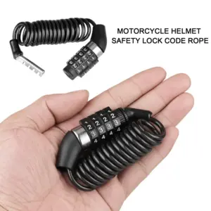 Durable Helmet Lock with 4-Digit Code