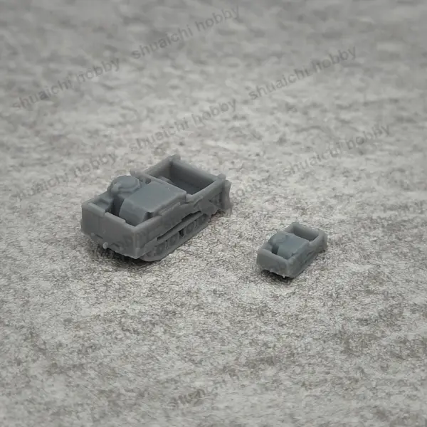 5PCS 1/700 350 M9 Armoured Bulldozer Model - Image 2