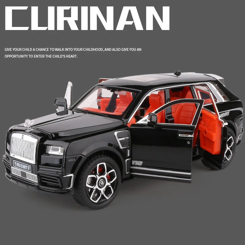 1:24 Rolls Royce Cullinan Diecast Model Car 8 1:24 Rolls Royce Cullinan Diecast Model Car - Image 8