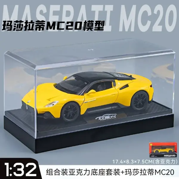 1:32 Maserati MC20 Diecast Model Car - Image 8