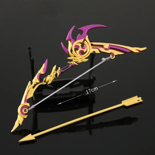 Genshin Impact Alloy Sword and Bow Model 17cm - Image 7