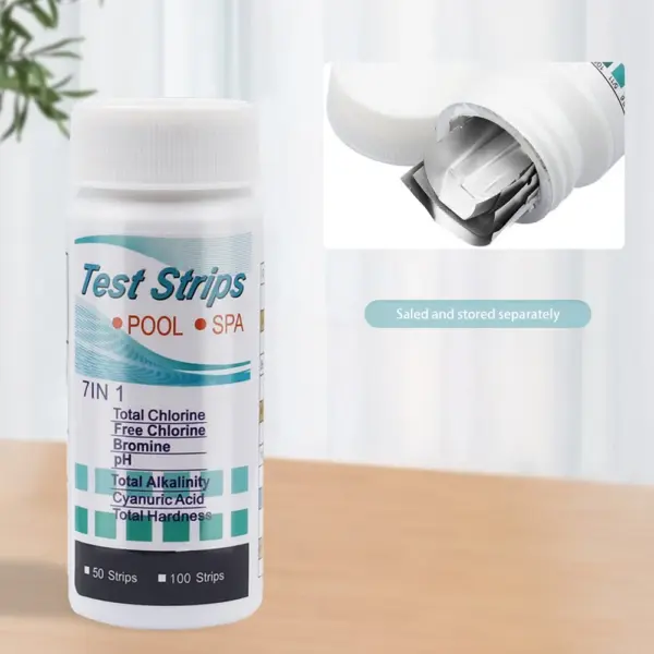 7-in-1 Pool Water Test Strips for Quality - Image 4