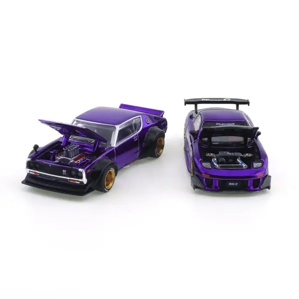 Xcartoys 1/64 Skyline GT-R V8 Drift Model - Image 4