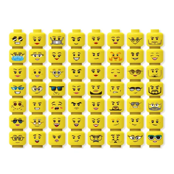 56pcs Building Block Minifigure Head Accessories - Image 10