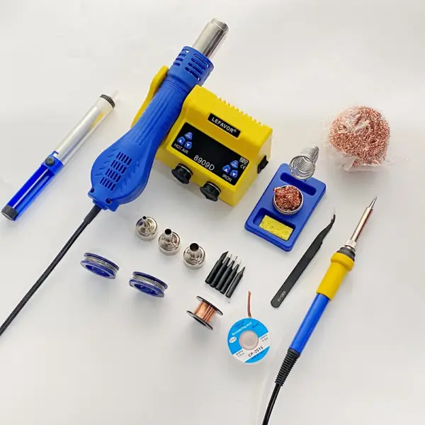 8909D 2-in-1 Soldering Station Set - Image 8