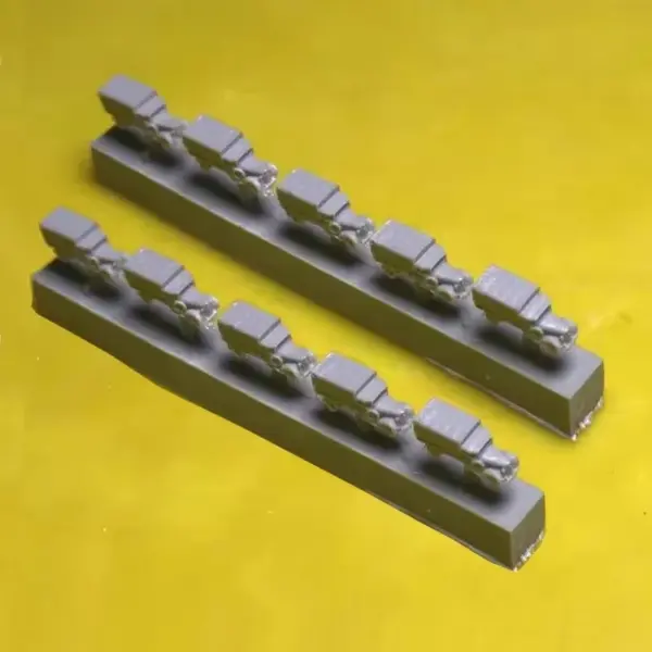10PCS 1/700 Military Resin Oil Tank Trucks - Image 5
