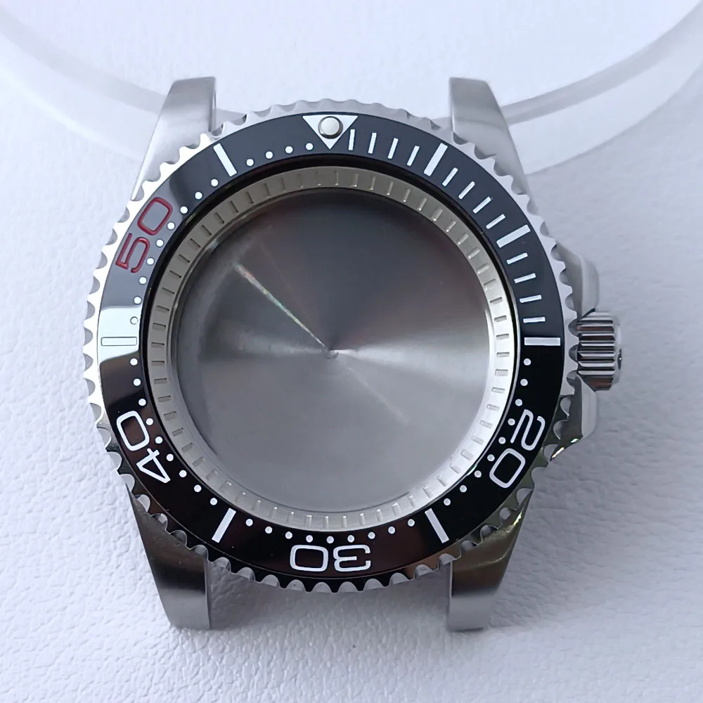 40.5mm Stainless Steel GMT Watch Case NH35/NH36 76 40.5mm Stainless Steel GMT Watch Case NH35/NH36 - Image 76