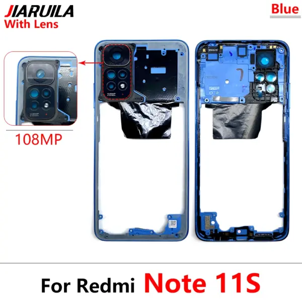Xiaomi Redmi Note 11 Middle Frame Bezel Replacement - Image 19