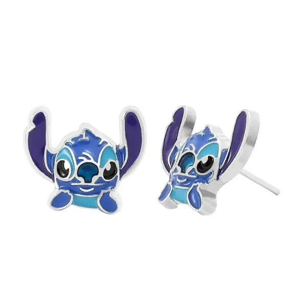 Disney Stitch Flower Stud Earrings - Image 36