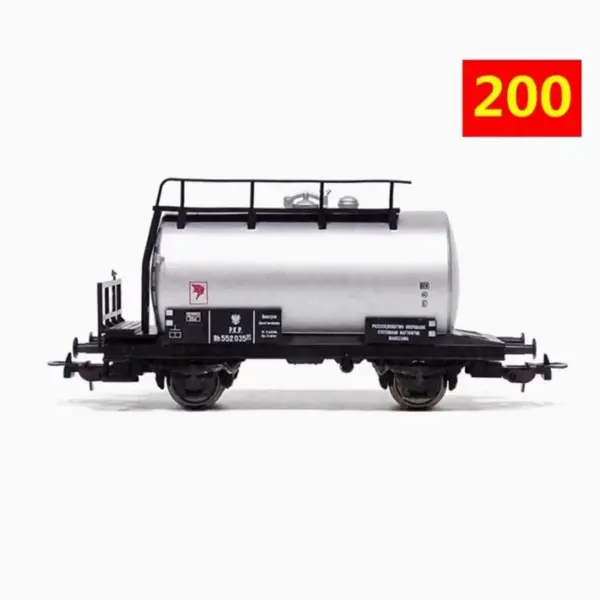 HO Scale 1/87 Diecast Alloy Oil Tanker Model - Image 2