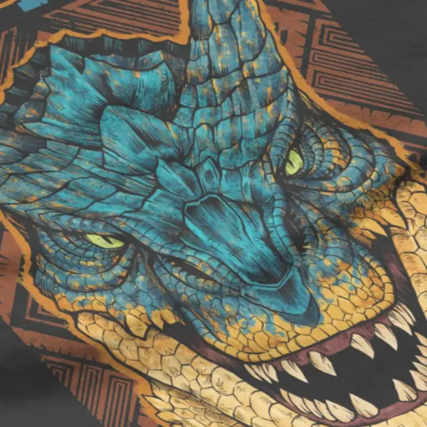 Monster Hunter World Tigrex T-Shirt for Men - Image 3