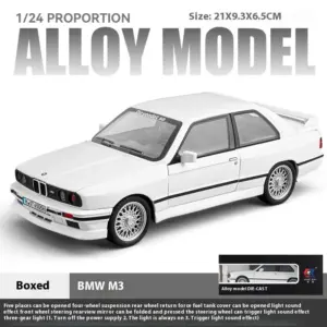1:24 BMW M3 E30 1988 Alloy Model Car 37 S3cc8938ee8514a13a8cdf3846cf7999dZ