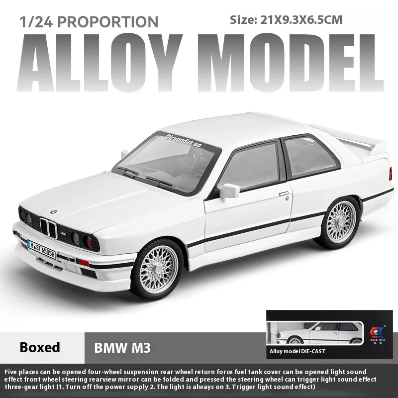 1:24 BMW M3 E30 1988 Alloy Model Car 18 1:24 BMW M3 E30 1988 Alloy Model Car - Image 18