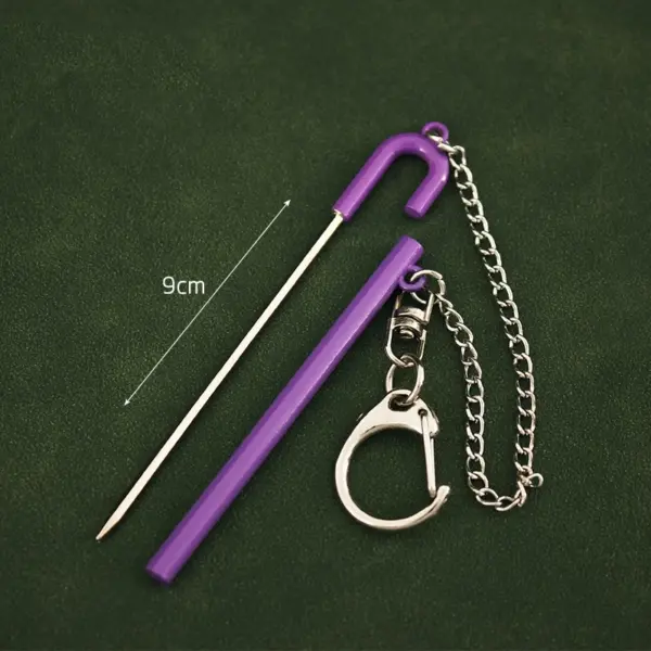 Roronoa Zoro Mini Keychain 9cm Metal Sword - Image 17