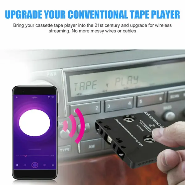 Bluetooth 5.0 Cassette Adapter for Car Audio - Image 5