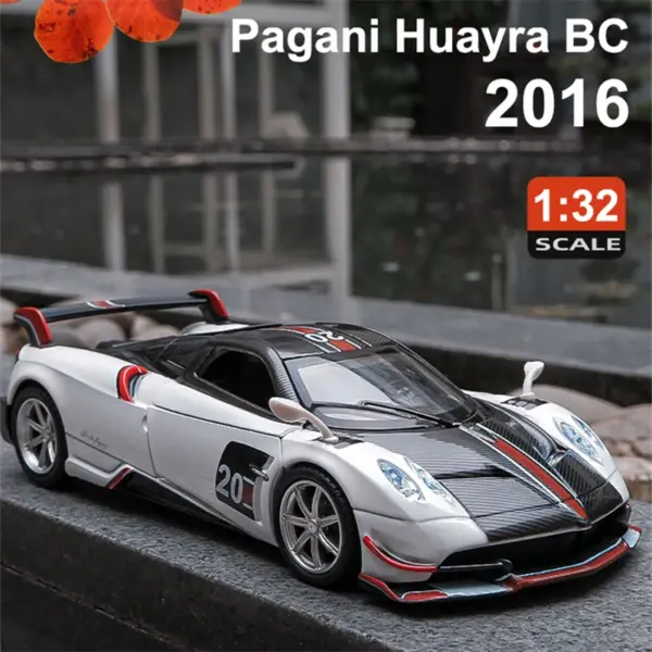 1:32 Pagani Huayra BC Diecast Model Car - Image 2