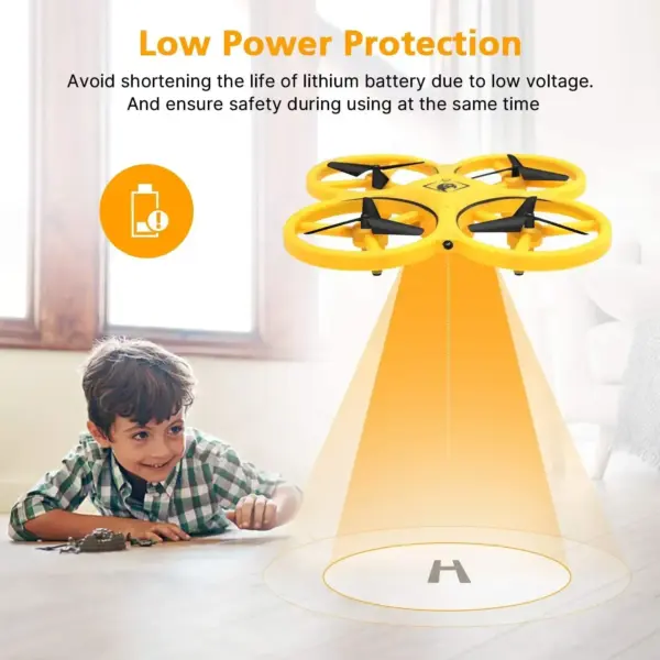 Smart Gesture Control Quadcopter Drone with Watch - Image 6