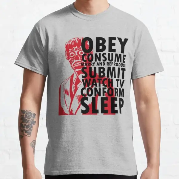 Vintage Alien Graphic T-Shirt for Men - Image 10