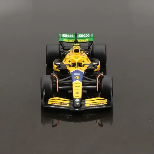1:43 Bburago McLaren Mcl38 Monaco GP Diecast Model - Image 4