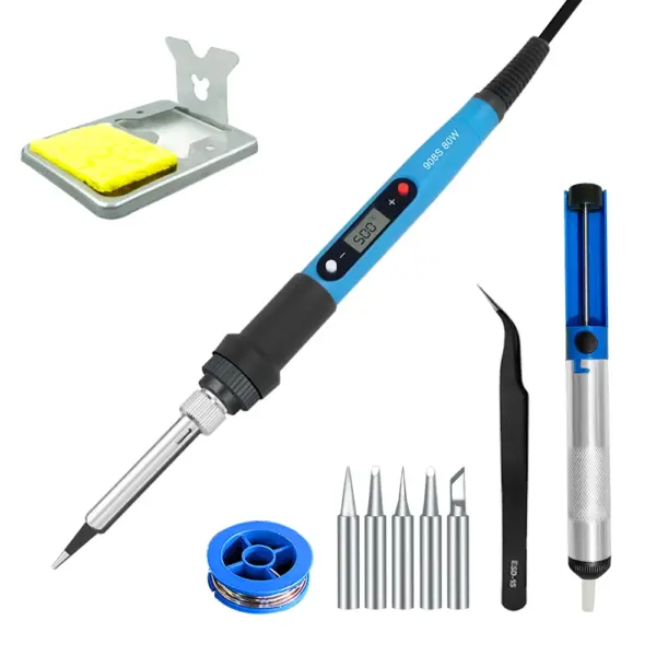 80W Adjustable Temperature Soldering Iron - Image 8