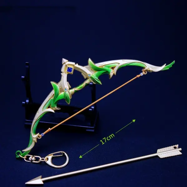 Genshin Impact Alloy Sword and Bow Model 17cm - Image 10
