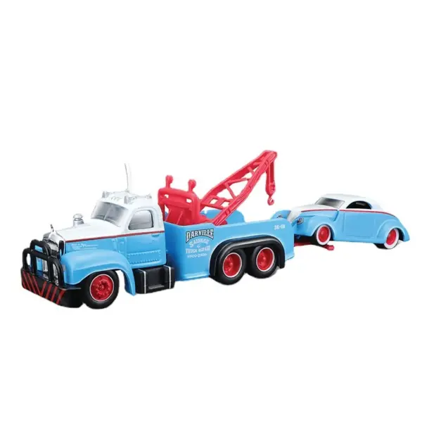 Maisto 1:64 Diecast Transport Trailer Set - Image 5