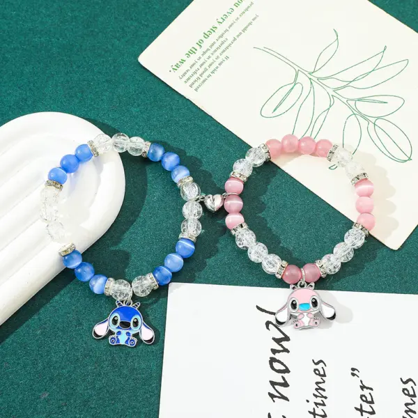 Disney Stitch Angel Friendship Bracelet Set - Image 4