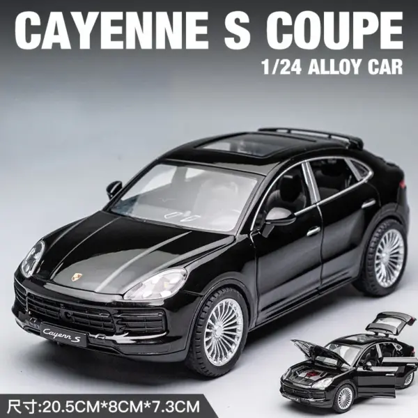 1:24 Porsche Cayenne S Alloy Car Model - Image 9