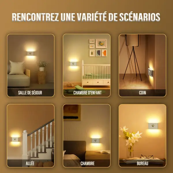Wireless LED Motion Sensor Night Light - Image 5