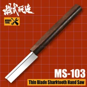 Wooden Handle Sharktooth Hand Saw for Modeling