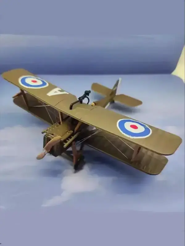 1:72 Scale SE.5a Biplane Diecast Model - Image 6
