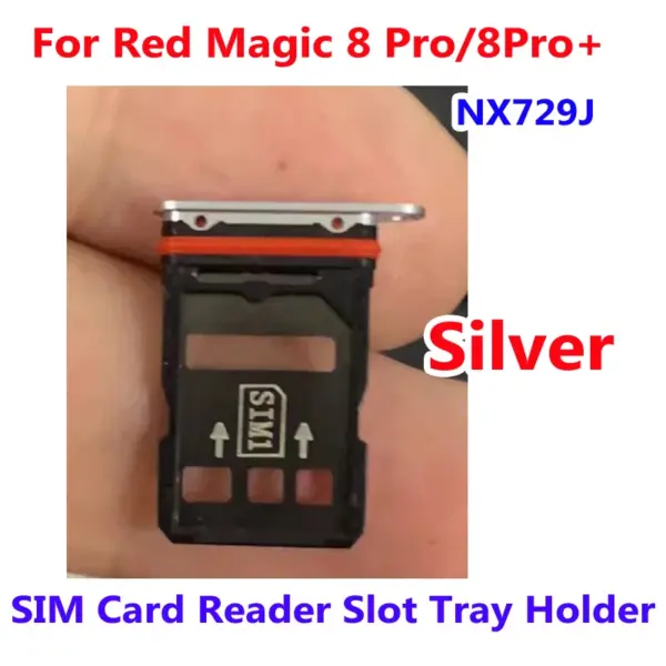Original SIM Card Tray Holder for ZTE Nubia Red Magic Series - Image 3