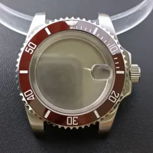 NH35 GMT Steel Watch Case 40.5mm Silver 244 S3e5b6e751c0548b6853010ff692e3ff11 1