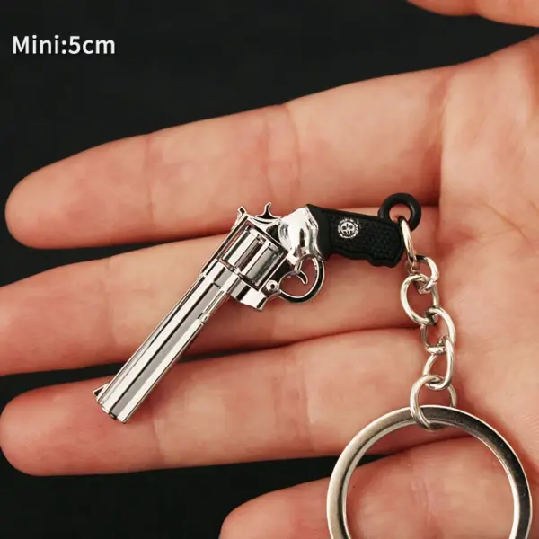 PUBG Mini Gun Metal Keychain Accessory - Image 2