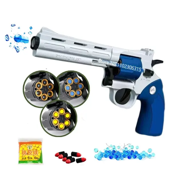 357 Airsoft Revolver Foam Bullet Toy Gun - Image 3