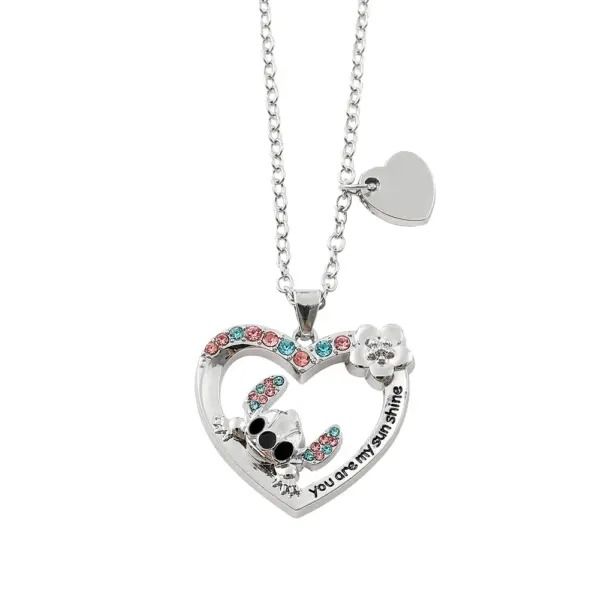 Disney Stitch Cartoon Pendant Necklace for Women - Image 10