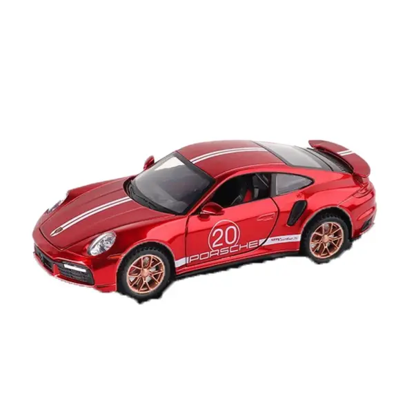 1:32 Scale Metal Porsche 911 Turbo S Model - Image 10