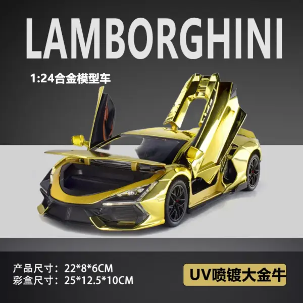 1:24 Lamborghini Revuelto Diecast Model Car - Image 9