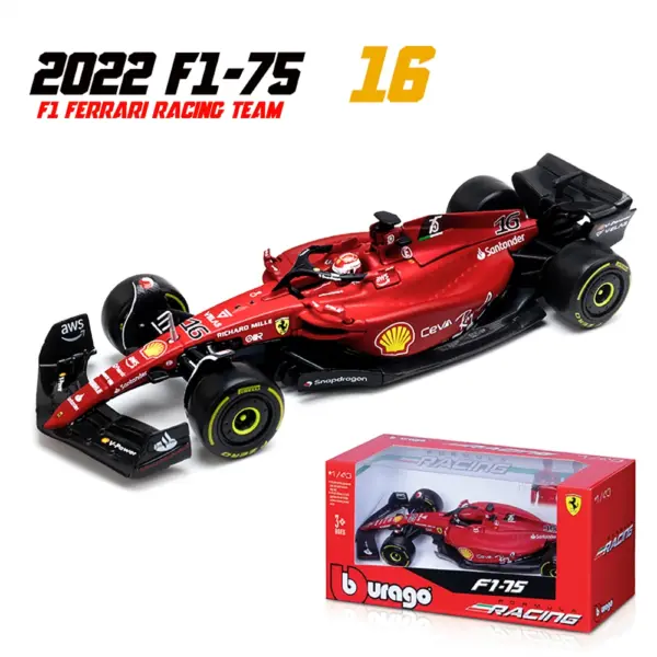 Bburago 1:43 F1 Diecast Car Model Collection - Image 30