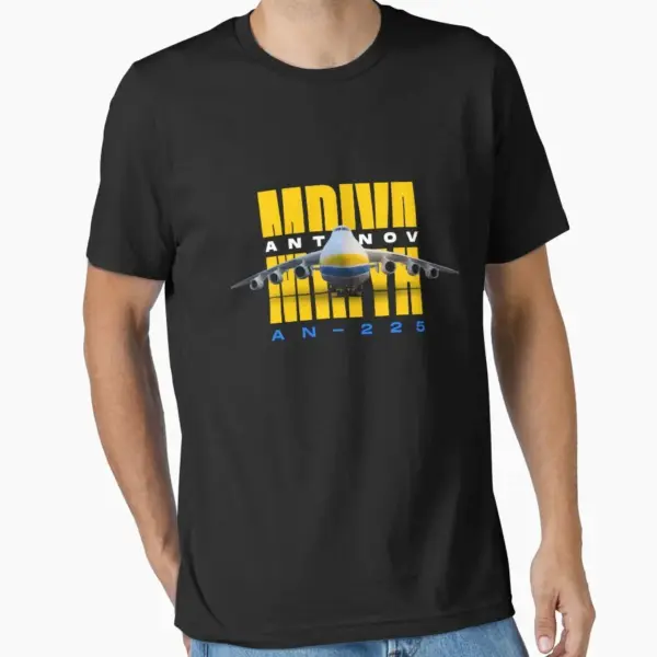 Antonov AN225 Mriya Cargo Aircraft T-Shirt - Image 12