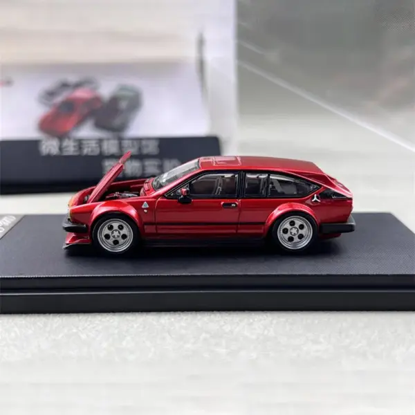 1:64 Scale Diecast Alfa Romeo GTV6 Model Car - Image 3