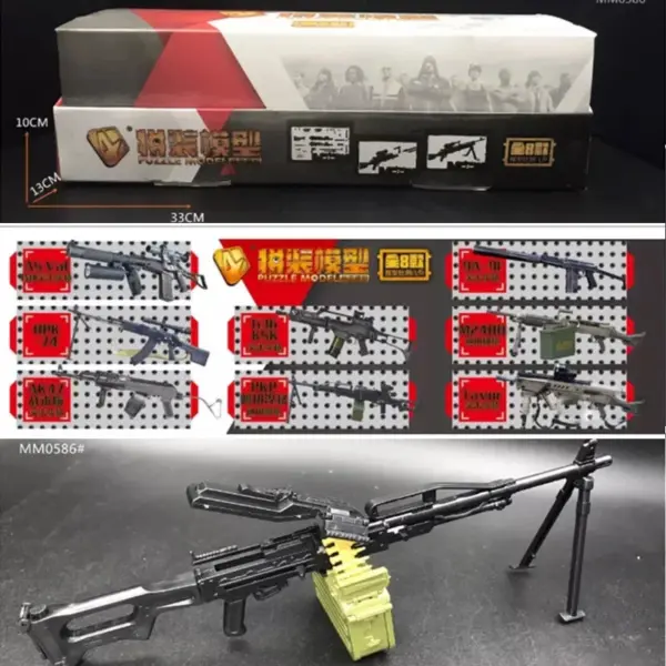 1:6 Scale Action Figure Weapons Set - 8 Pieces - Image 3