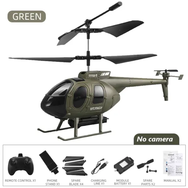 RC Military Helicopter with 4K Camera - Image 10